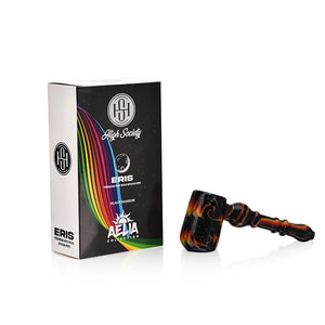 High Society - Eris Premium Wig Wag Bubbler (Black Rainbow V1)